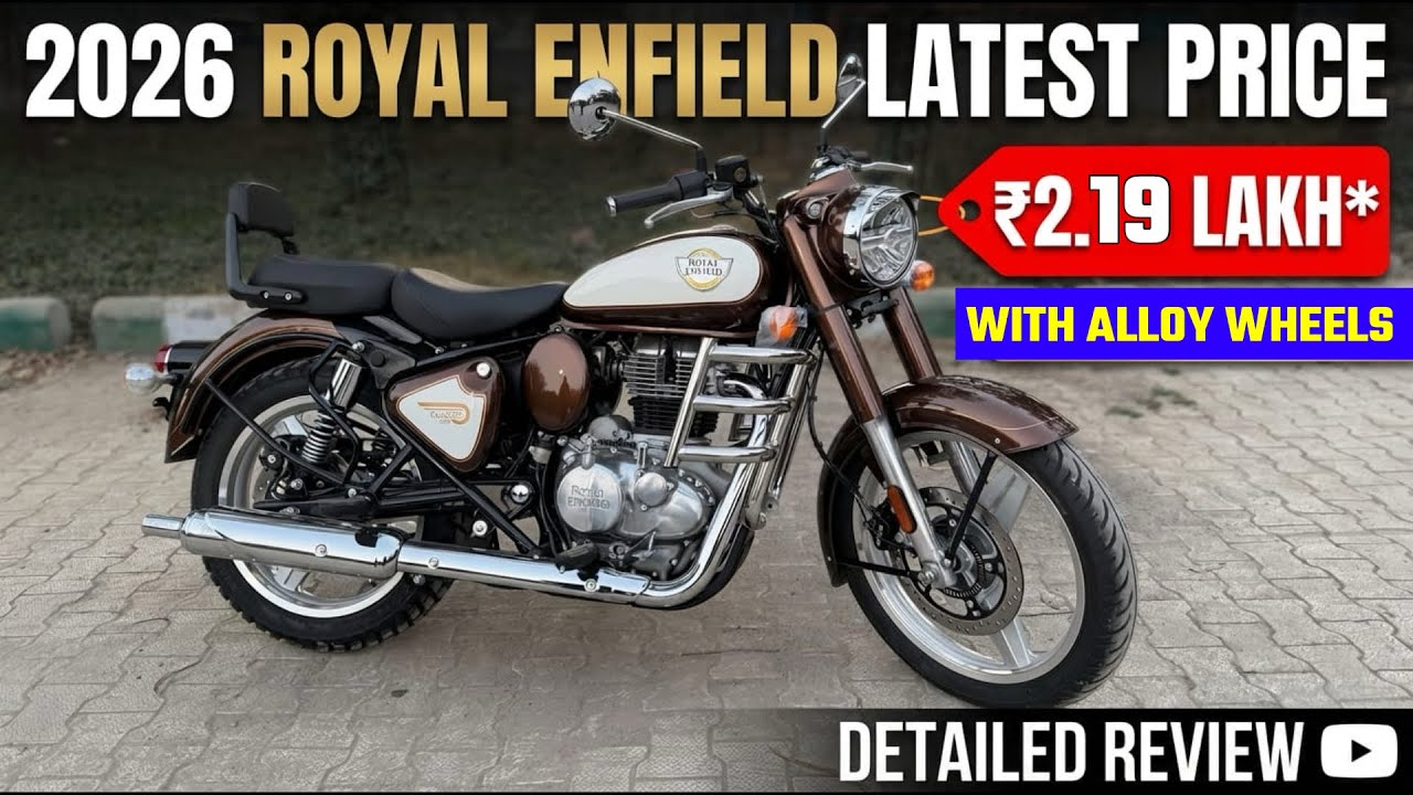 2026 Classic 350 Medallion Bronze With Alloy Wheels Detailed Review & On Road Price ? 