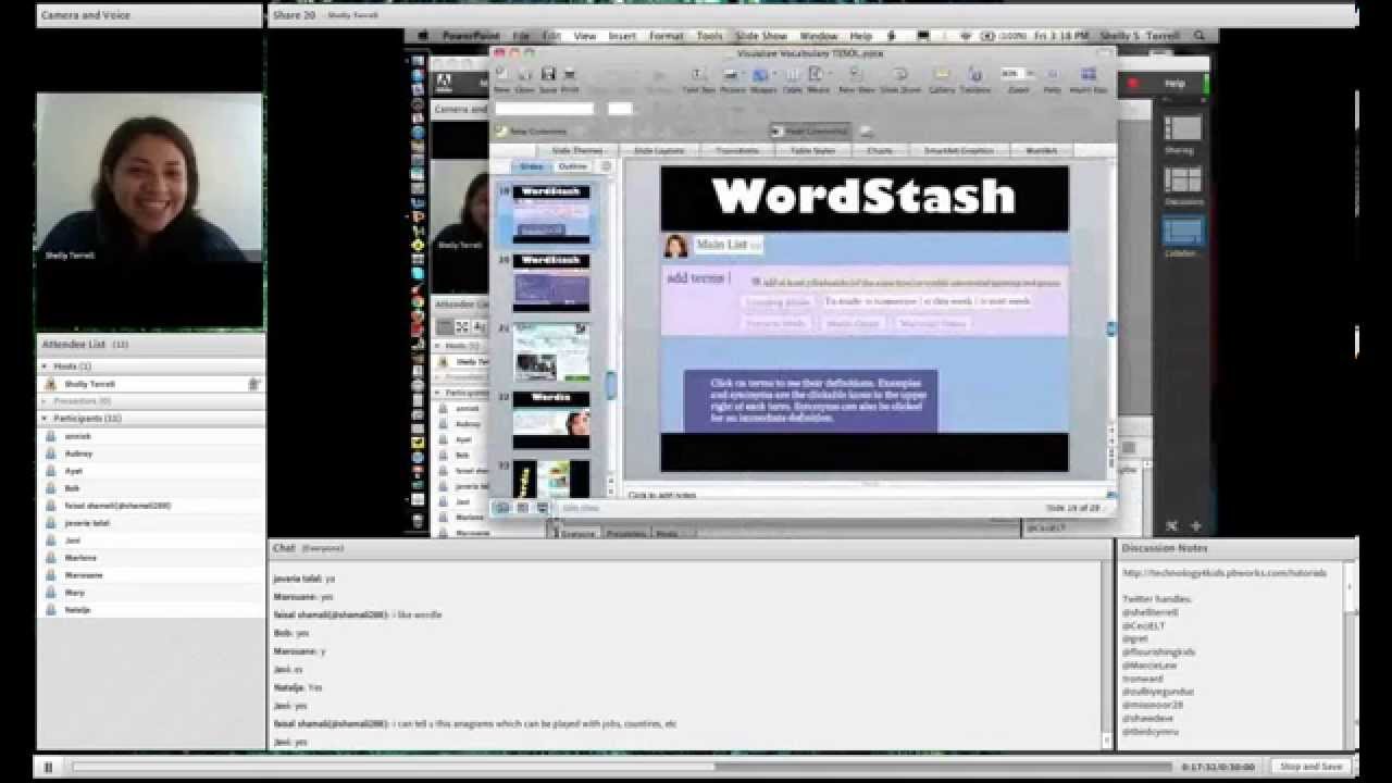 American TESOL Webinar - Ways to Visualize Vocabulary