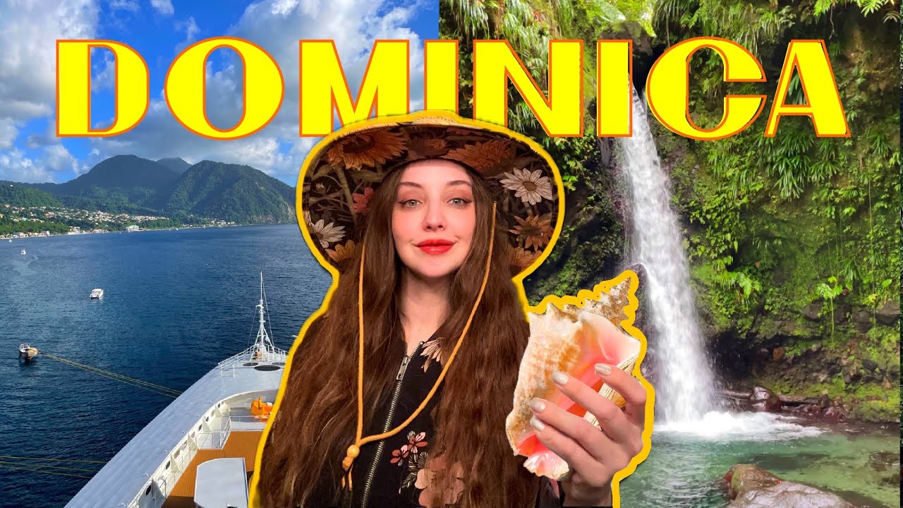 Roseau Dominica - Excursion to MERO BEACH - JACKO FALLS - DISNEY CRUISE LINE