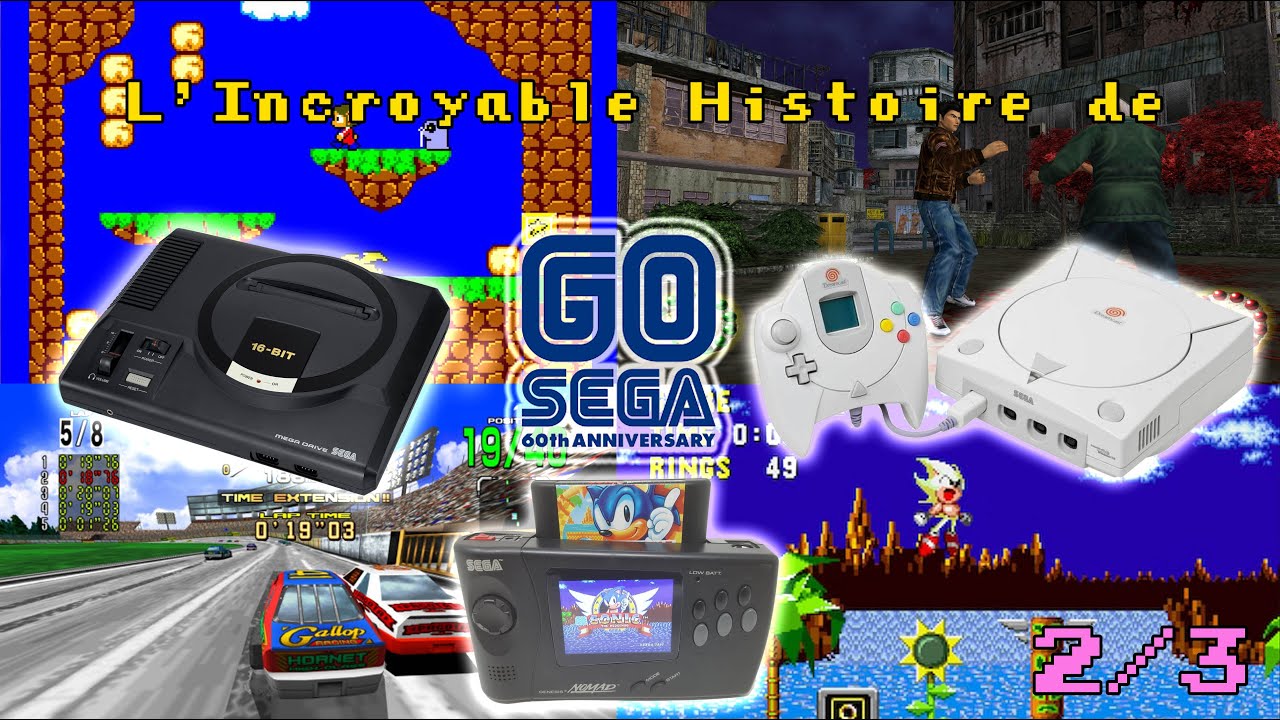 [Docu] L' Incroyable Histoire de SEGA - 2/3: A la conquête de la Galaxie - 60 ans de SEGA