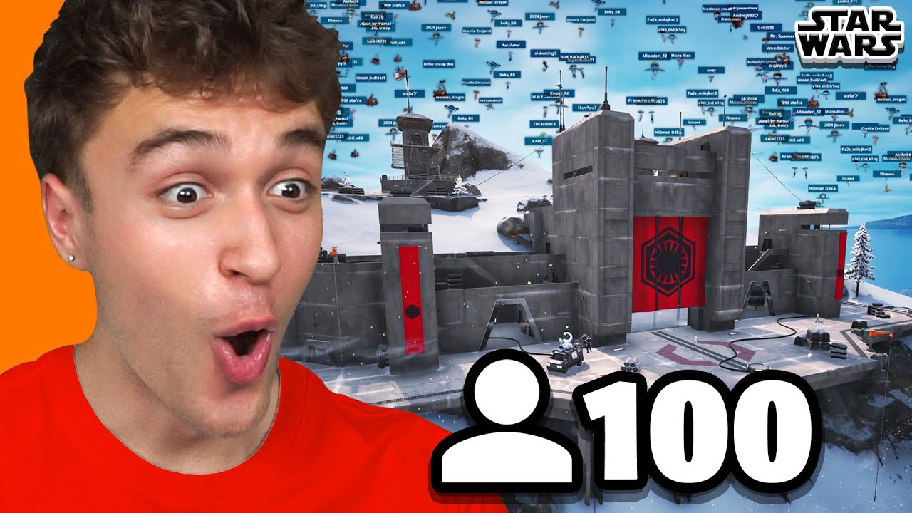 100 Igrača Star Wars IZAZOV Fortnite Chapter 6