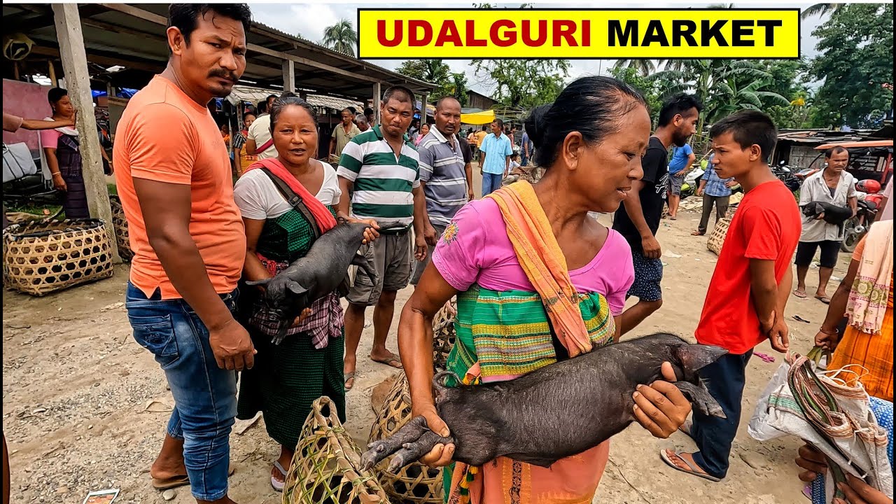 Udalguri Market, Bodoland Assam India