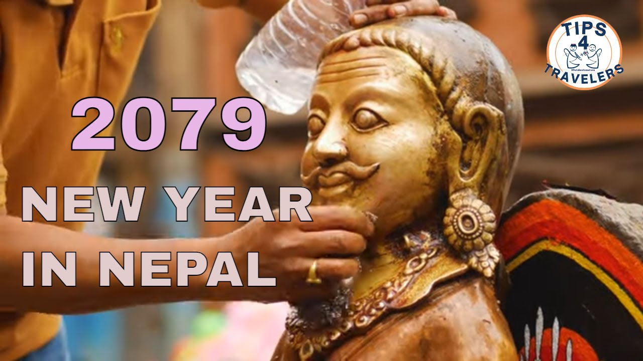 New Year in Nepal 2022 - Bisket Jatra 2079, Bhaktapur, Nepal