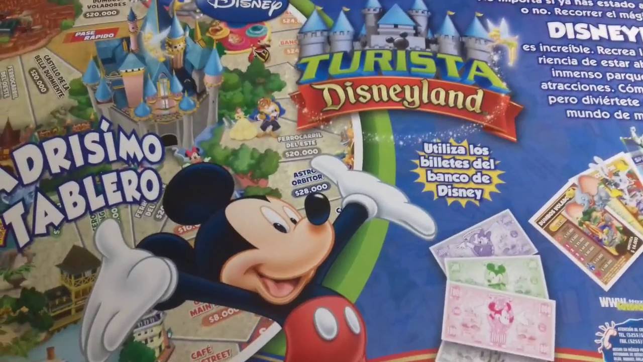 Turista mundial Disney juego de mesa unboxing en español