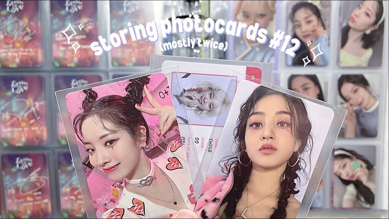 ✰ storing kpop photocards into my binders #12 ✰ short & sweet & mostly twice!