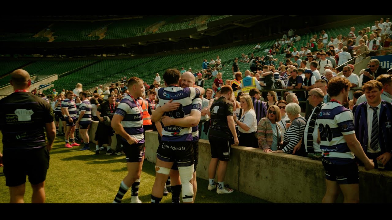 Purple Black and White Army. Rugby Short Film- Stamford Rugby vs Brunel University at Twickenham