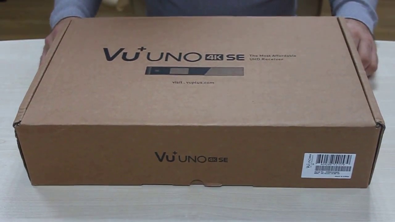Vu+ Uno 4K SE Kutu A&ccedil;ılışı (Unboxing)