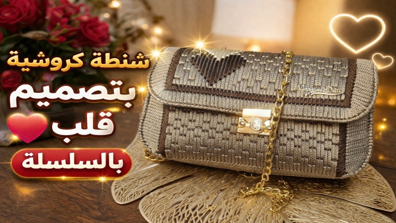 طريقة عمل غرزة جديدة وقلوب ⁉️على الكنفاه البلاستيك❗Stitches on plastic canvas and hearts