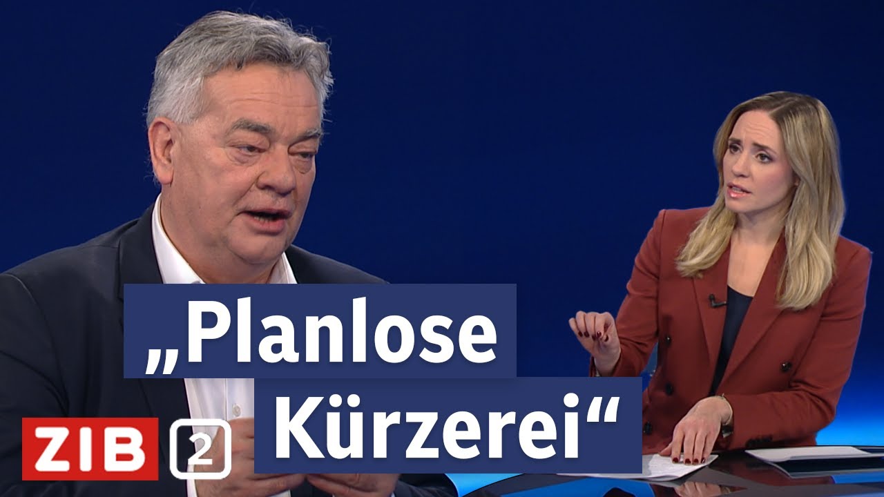 Grünen-Chef Kogler kritisiert Sparpläne von FPÖ und ÖVP | ZIB2 vom 16.01.2025