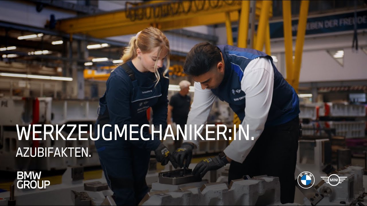 Azubifakten I Ausbildung zum Werkzeugmechaniker (w/m/x) I BMW Group Careers.