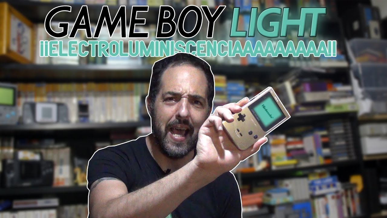 GAME BOY LIGHT, ¡tecnología electro luminiscente!