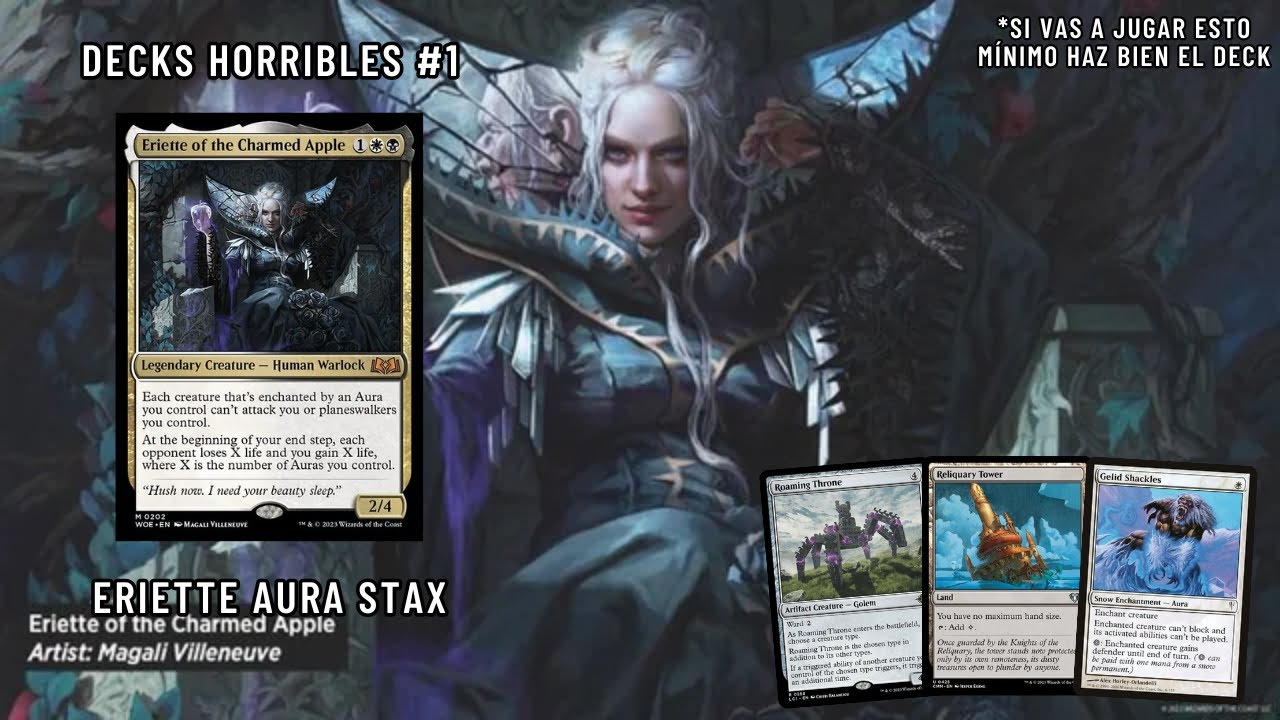 Hablemos de decks horribles | Eriette Aura Stax
