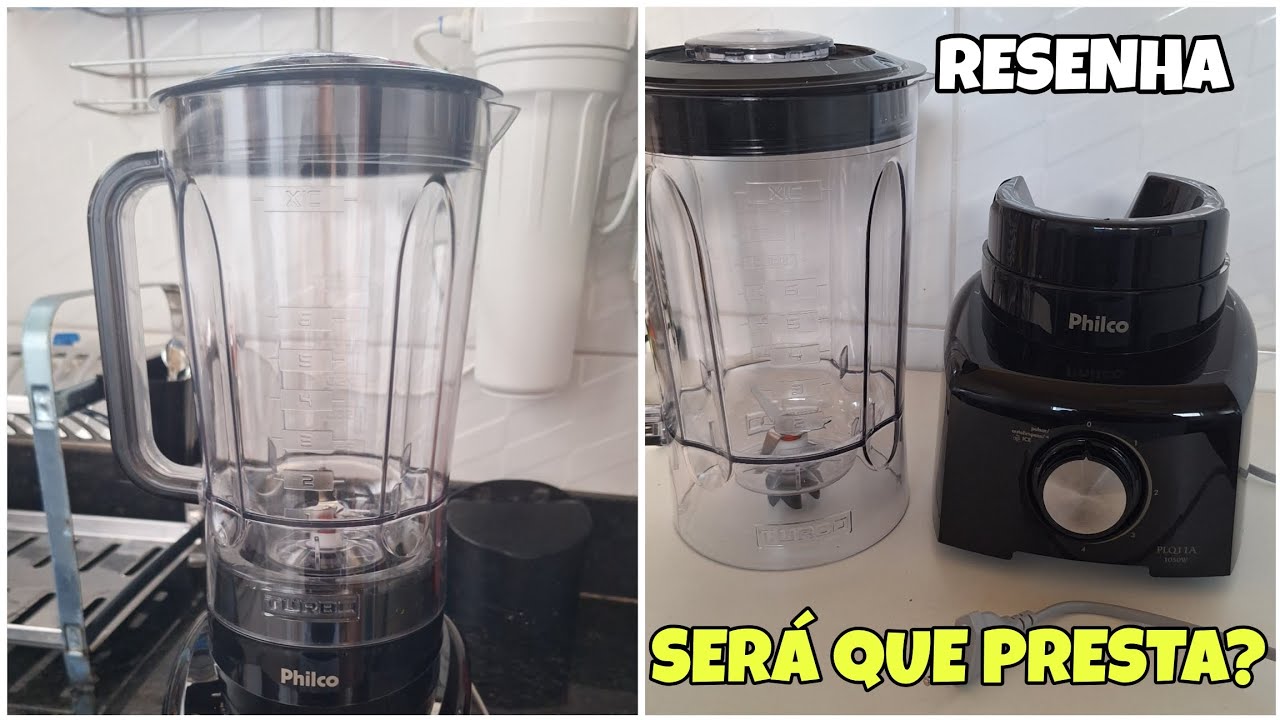 LIQUIDIFICADOR PHILCO PLQ11A  1050W DE POTÊNCIA 