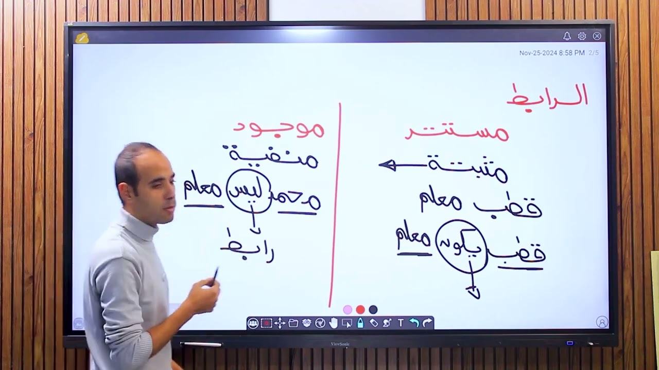 الصف الأول الثانوي مراجعة المنطق   شهر نوفمبر (  عام و بكالوريا )
