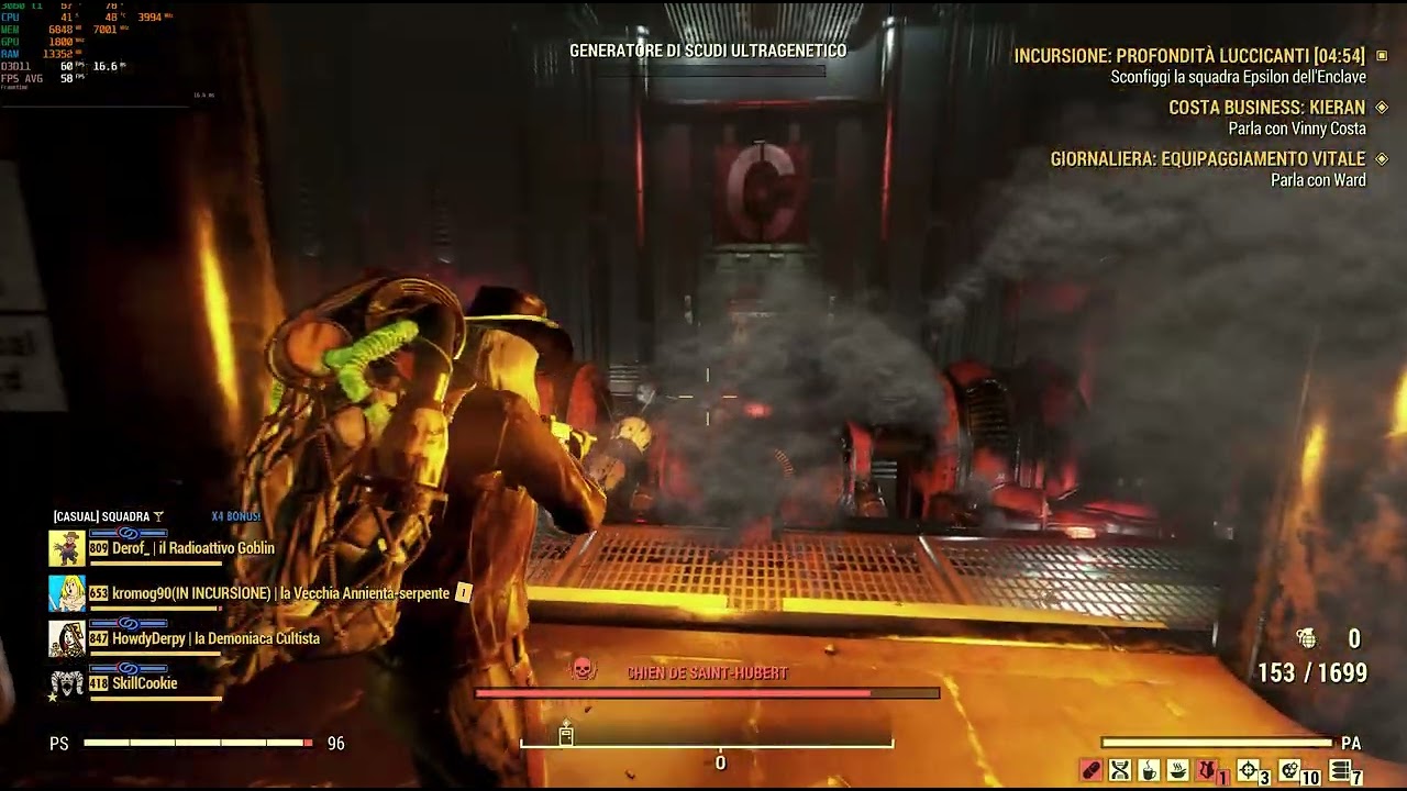 gleaming depths, solo attempt stage 3, commando, no power armor