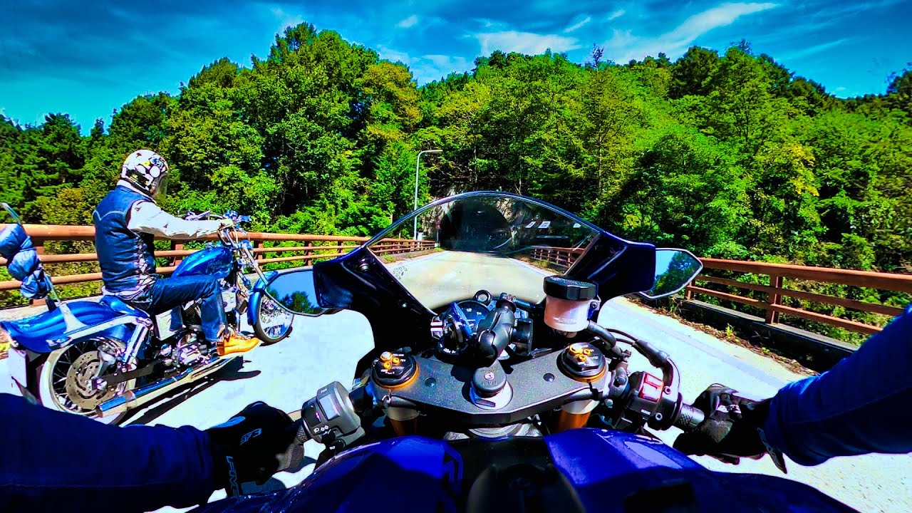 Non-stop 40 minute drive  | YAMAHA YZF-R6 |【AKRAPOVIC】