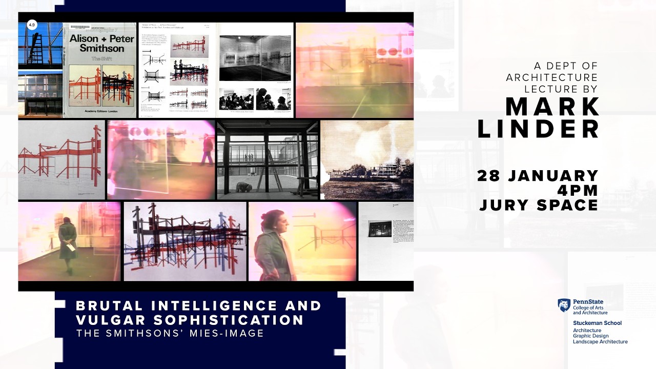 2026 Lecture - Mark Linder - Brutal Intelligence and Vulgar Sophistication