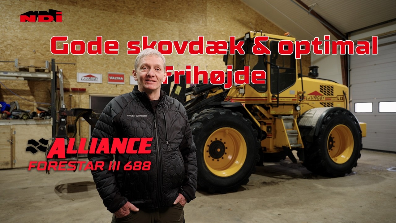 Gode skovdæk & optimal frihøjde: Alliance Forestar III 688