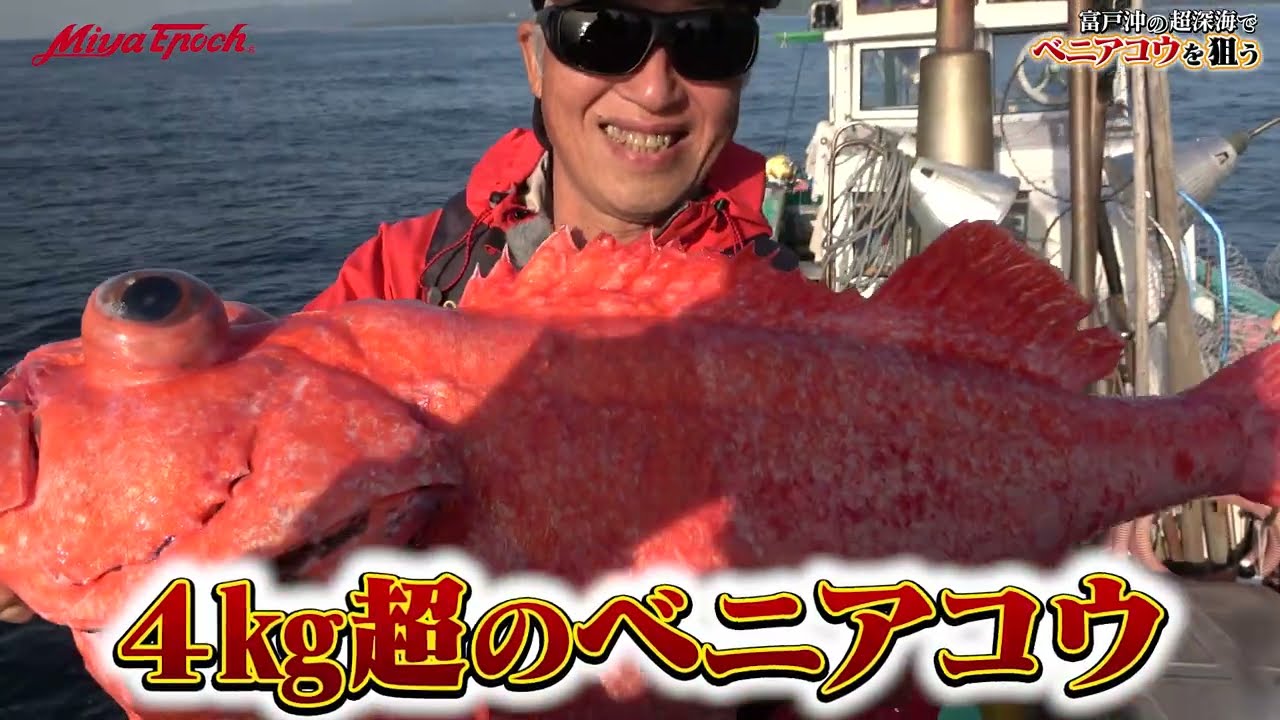 【深海釣り】超人気超高級魚【ベニアコウ】釣りをわかりやすくディープマスターことテル岡本氏が詳しく説明！深海1000ｍの世界を感じてみませんか！必見です。