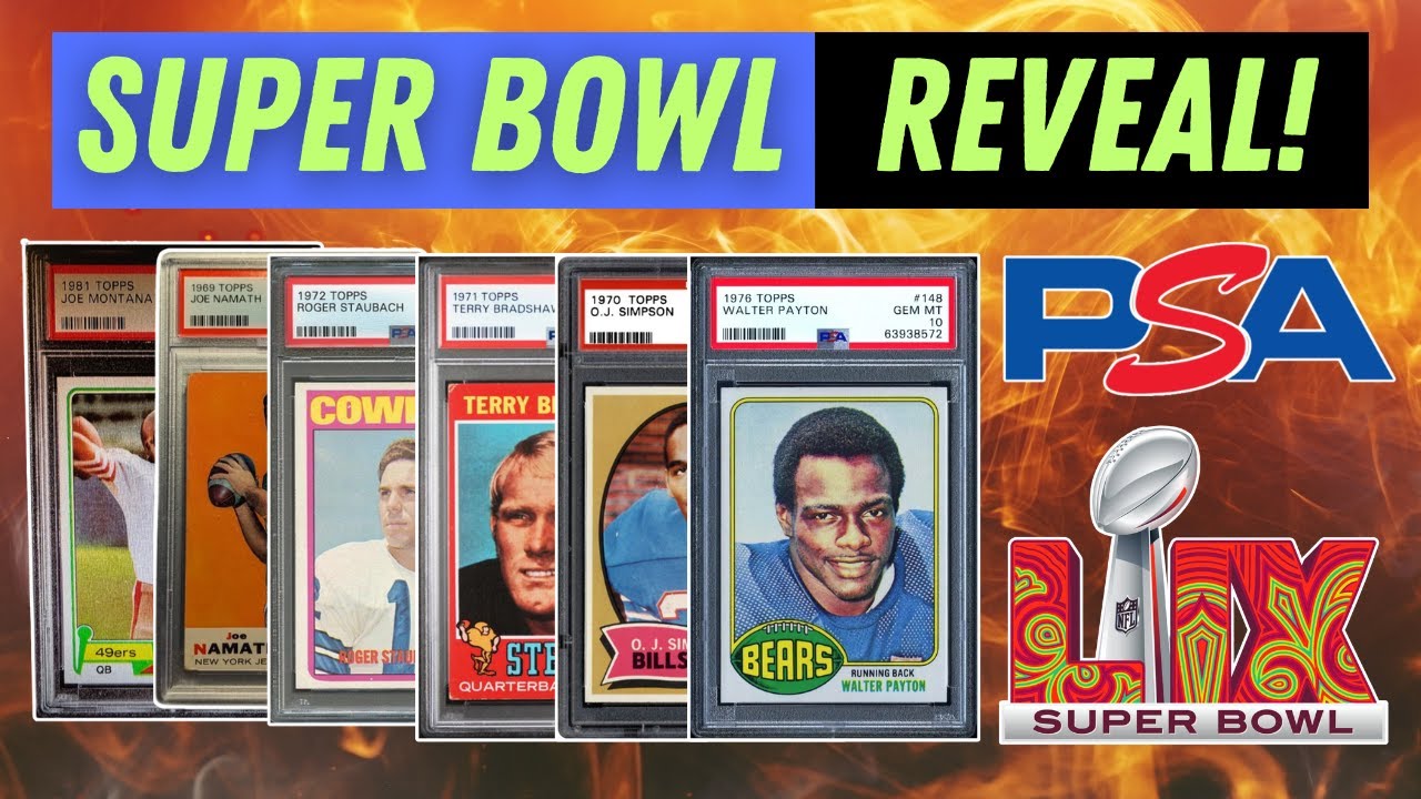 The ONLY PSA Reveal That Matters: Vintage Football Cards!