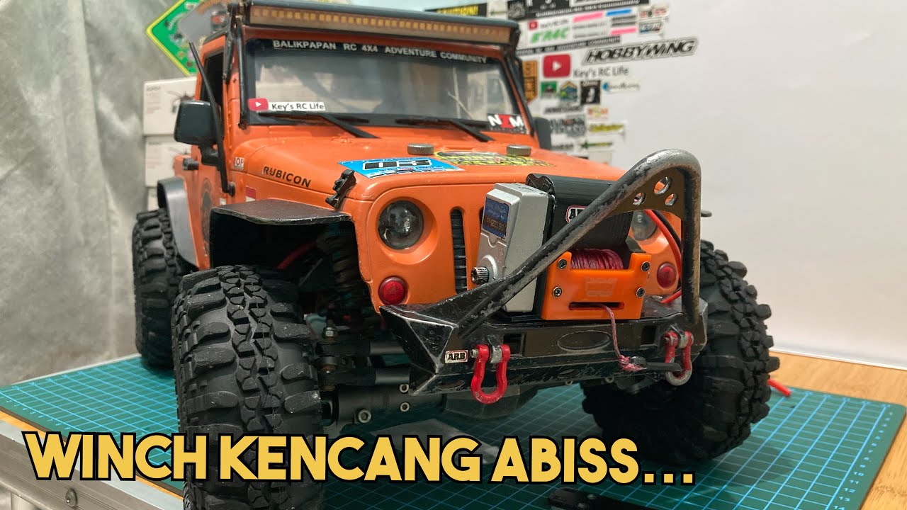 Rakit + Test Winch Servo D.I.Y | 1/10 Scale RC Adventure Indonesia