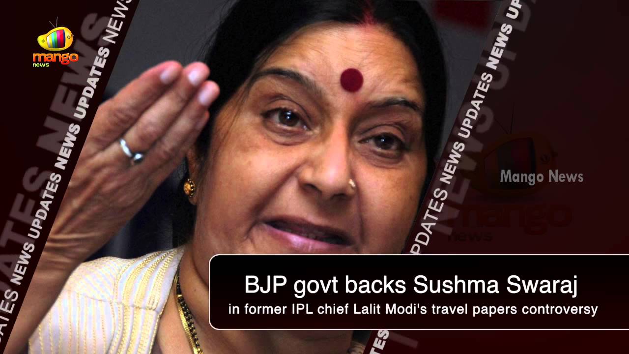 Sushma Swaraj - Lalit Modi controversy: Congress demand resignation | BJP backs Minister