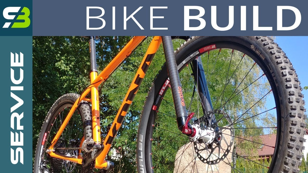 DIY. How To Build A Bike. Kona Explosif Project On Sram GX Eagle. Tutorial.