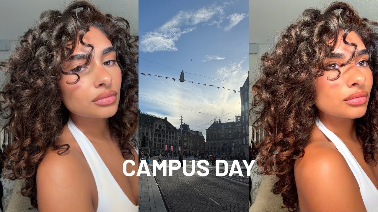 GRWM For My First Day At School *college edition*