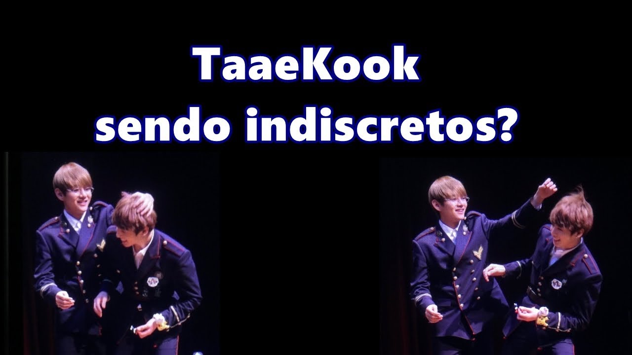 Taekook Indiscretos??? 🤩 (analise)