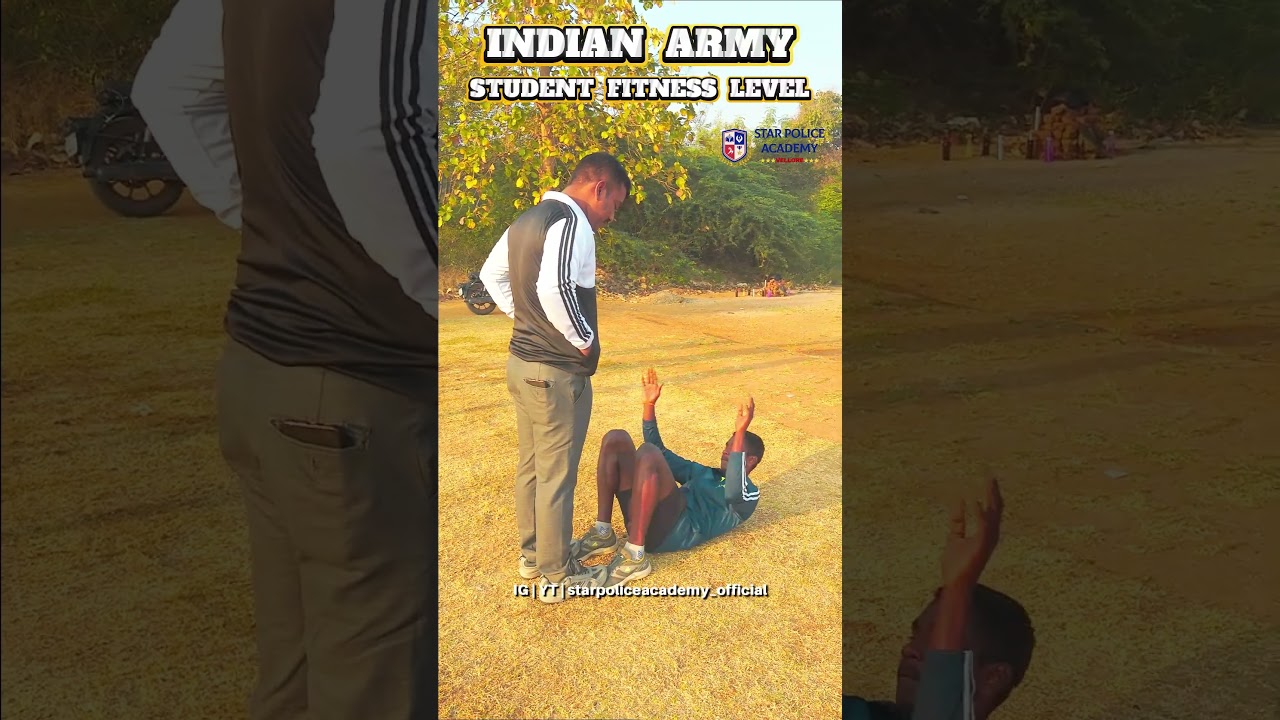 Indian Army Student Fitness Test 🔥 | Are You Fit Enough? 🇮🇳💪