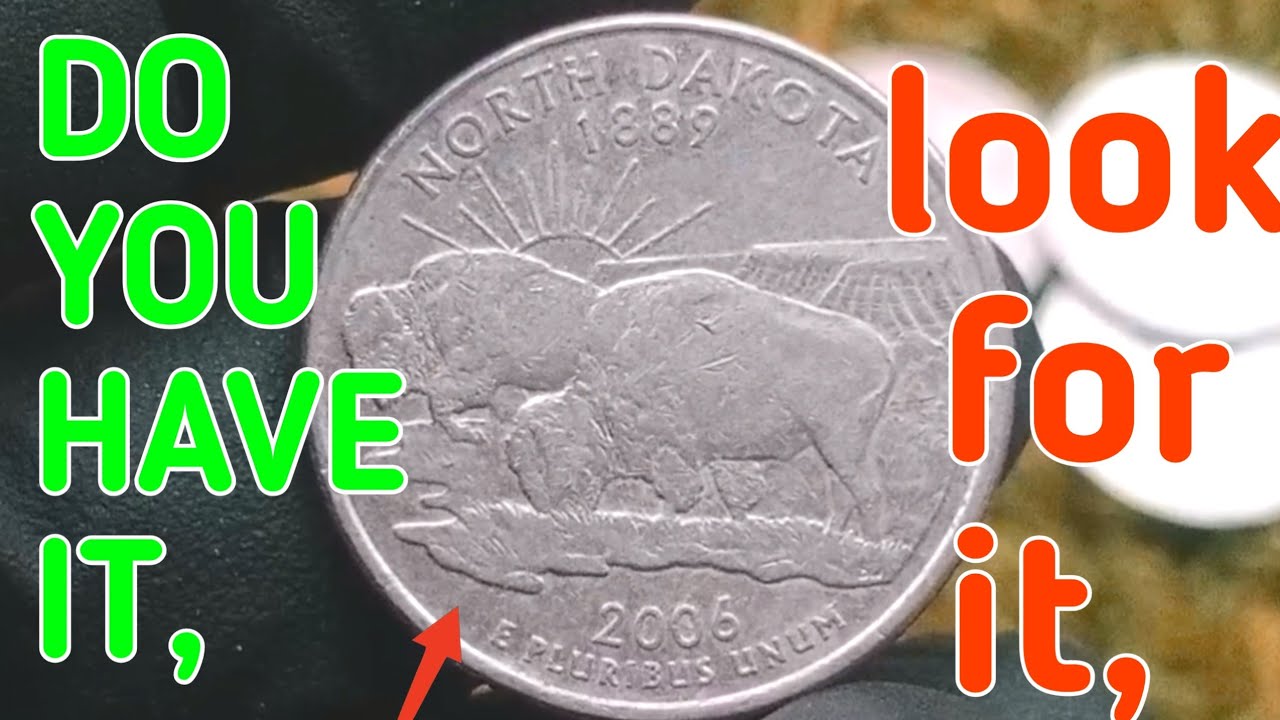 2006 P North Dakota Quarter Worth $1,000? Rare Errors & High Grade Coins You Must Check!