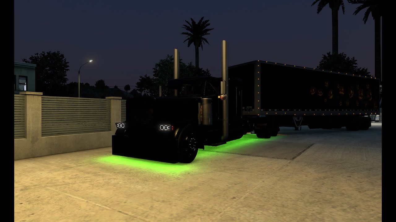 BlackSheep Custom rig making some spooky deliveries (ATS)