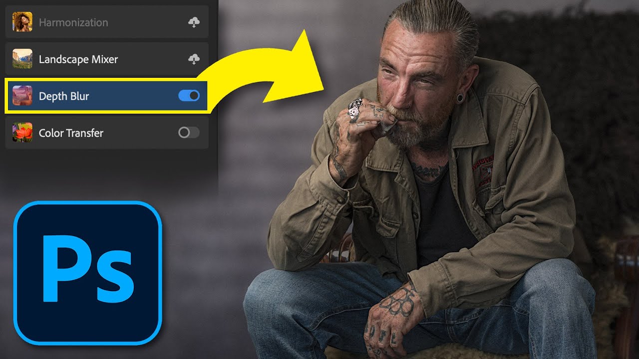👍 This BLUR FILTER looks FANTASTIC on PORTRAITS !!!