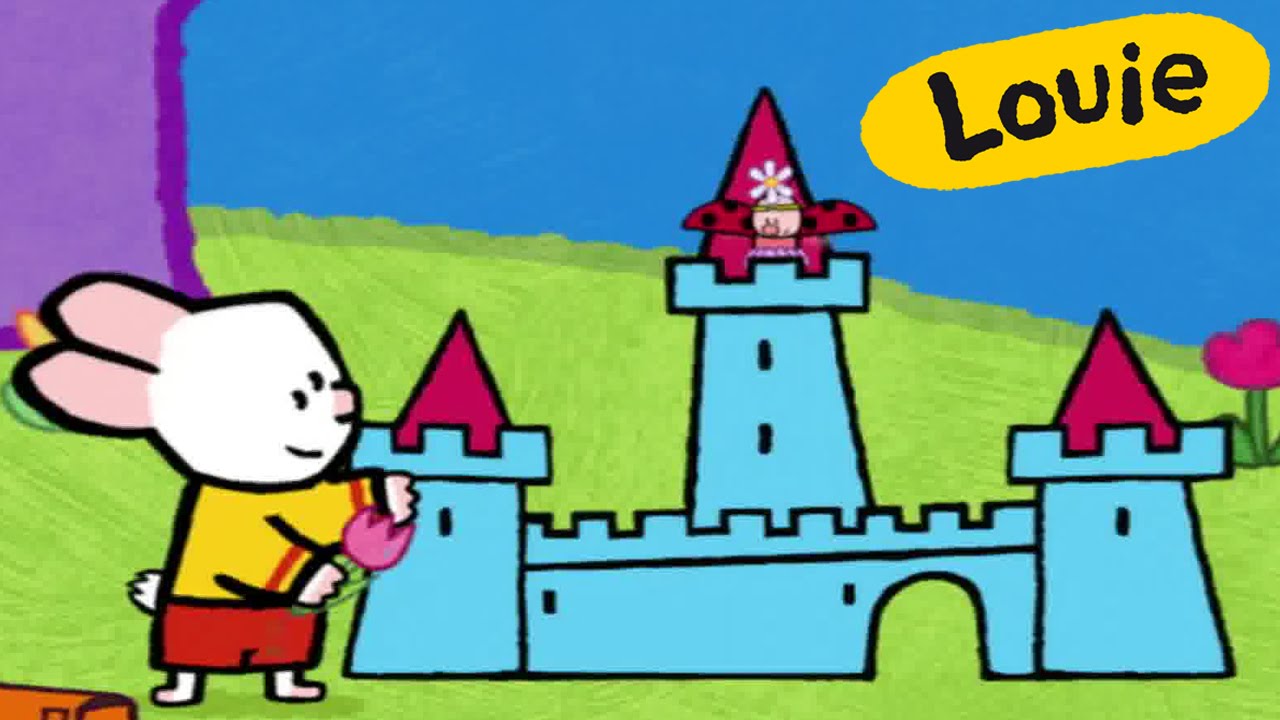 Novo canal! @LouiePortugues Inscreva-se! Louie, desenhe um Castelo | Para crianças