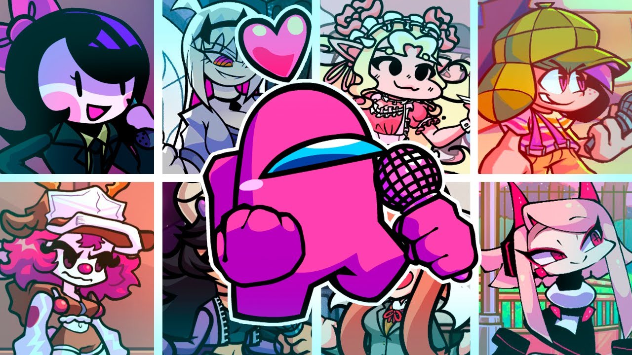 HEARTBEAT but Every Turn a Different Character Sings🎙 (FNF Heartbeat but Everyone Sings It)