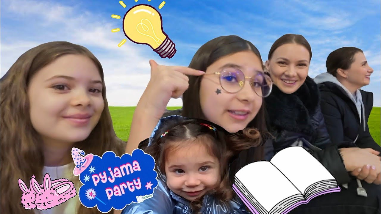 👯Petercere in pijama cu SORA și abonații la concert🎤 PRIMA CARTE pentru copii / Vlog de familie