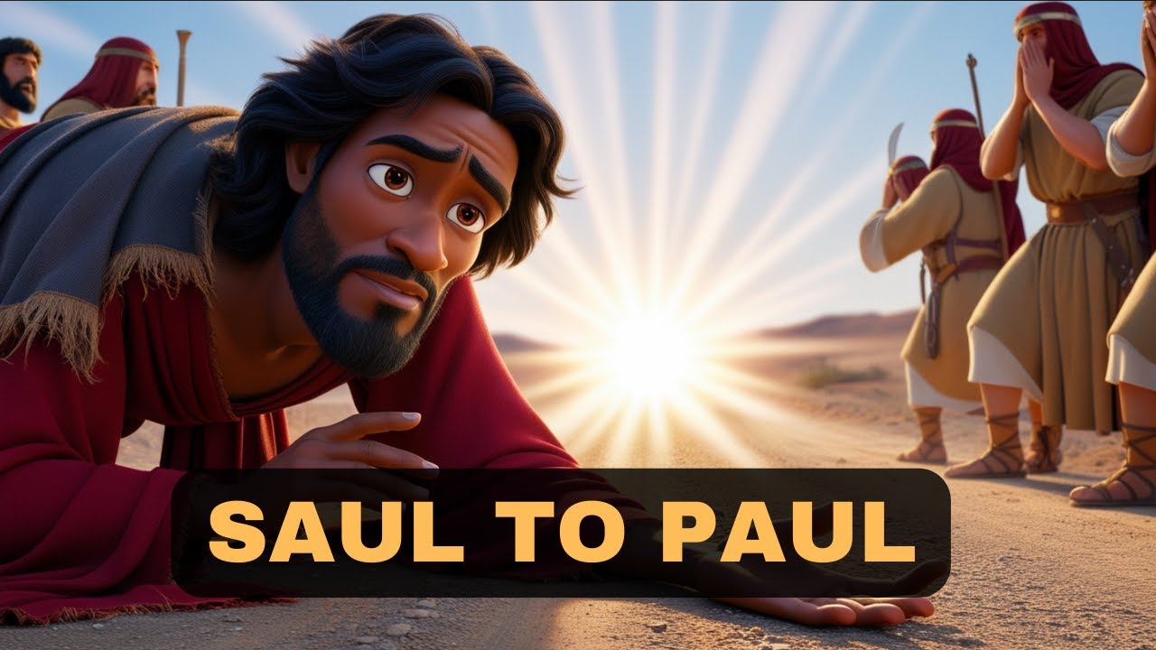 They Story Of Saul's Conversion To Paul | AI Animated Bible Movie