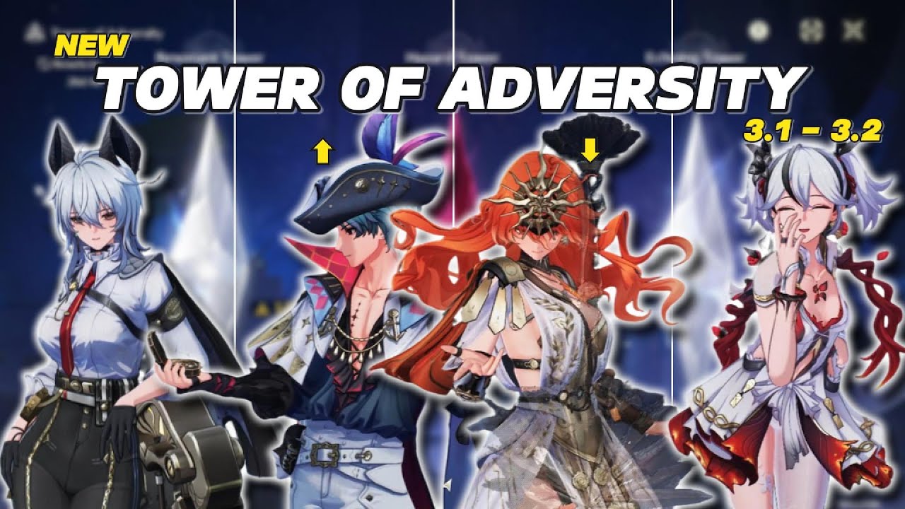 NEW TOWER OF ADVERSITY 3.1 - 3.2 | ZANI - BRANT - AUGUSTA - CAMELLYA | WUTHERING WAVES