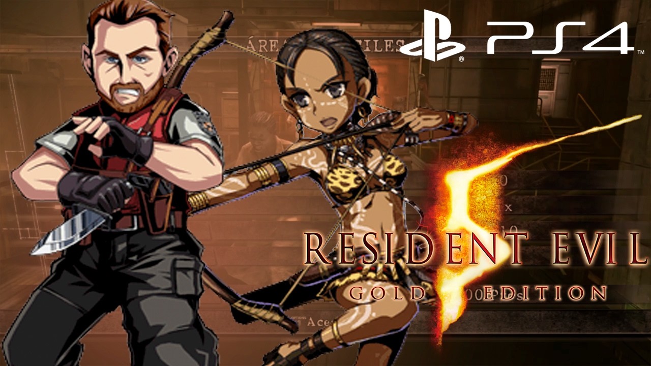 Resident Evil 5 - The Mercenaries Duo - Barry and Sheva Tribal - Missile Area