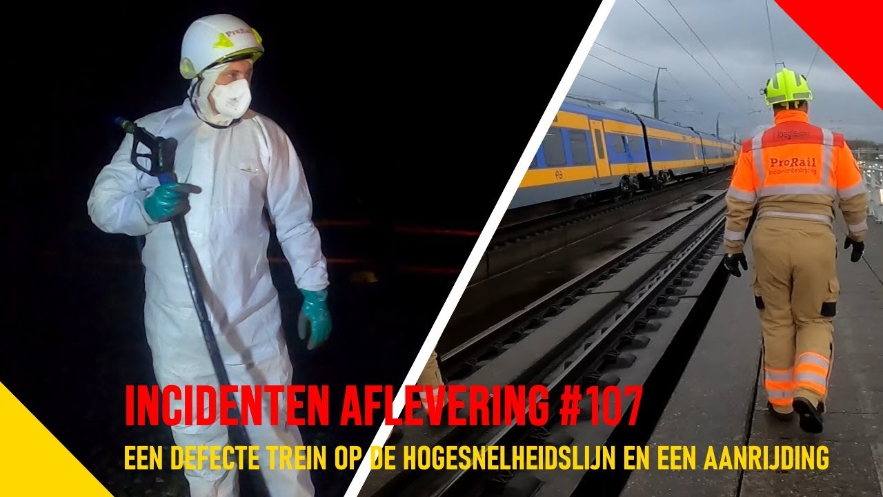 Een defecte trein op de hogesnelheidslijn en een aanrijding 🚨 - Incidentenbestrijders #107