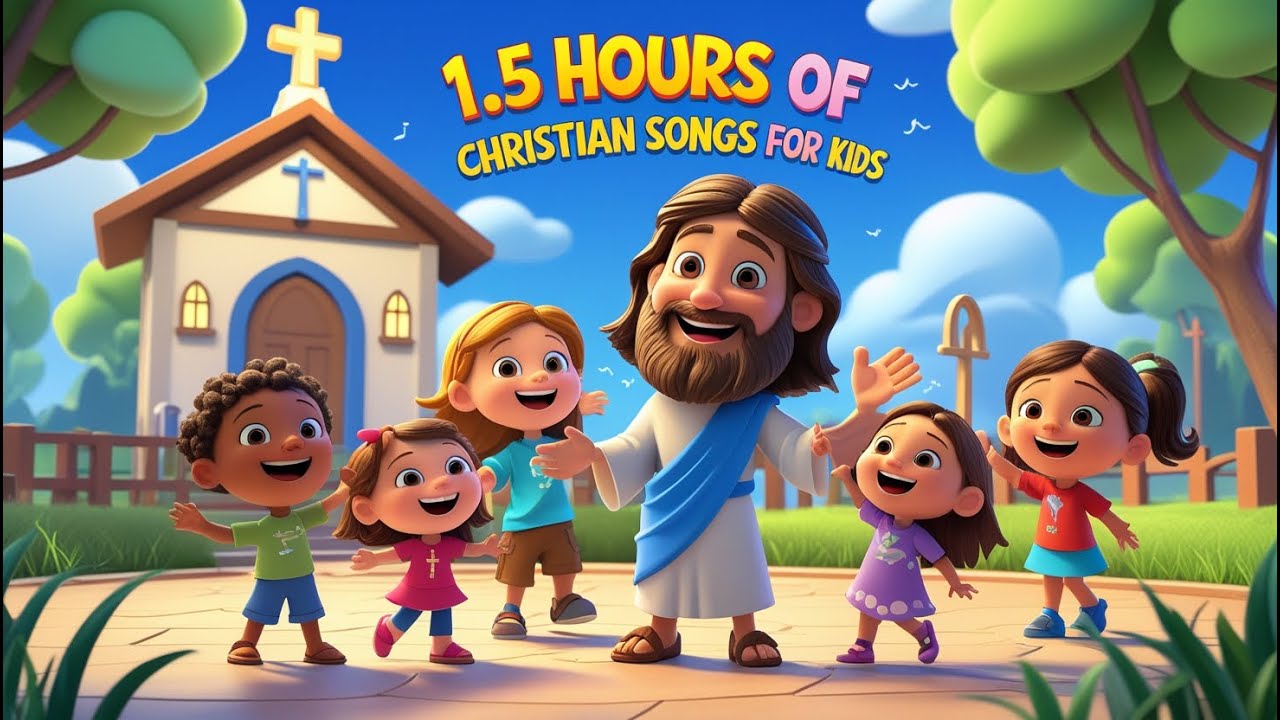 🌟 Best Christian Songs for Kids | Sunday School Music, Jesus Songs & Bible Worship for Children