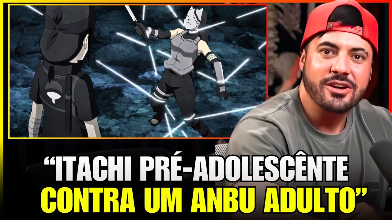 o ITACHI CRIANÇA VENCEU UM NINJA DA ANBU?