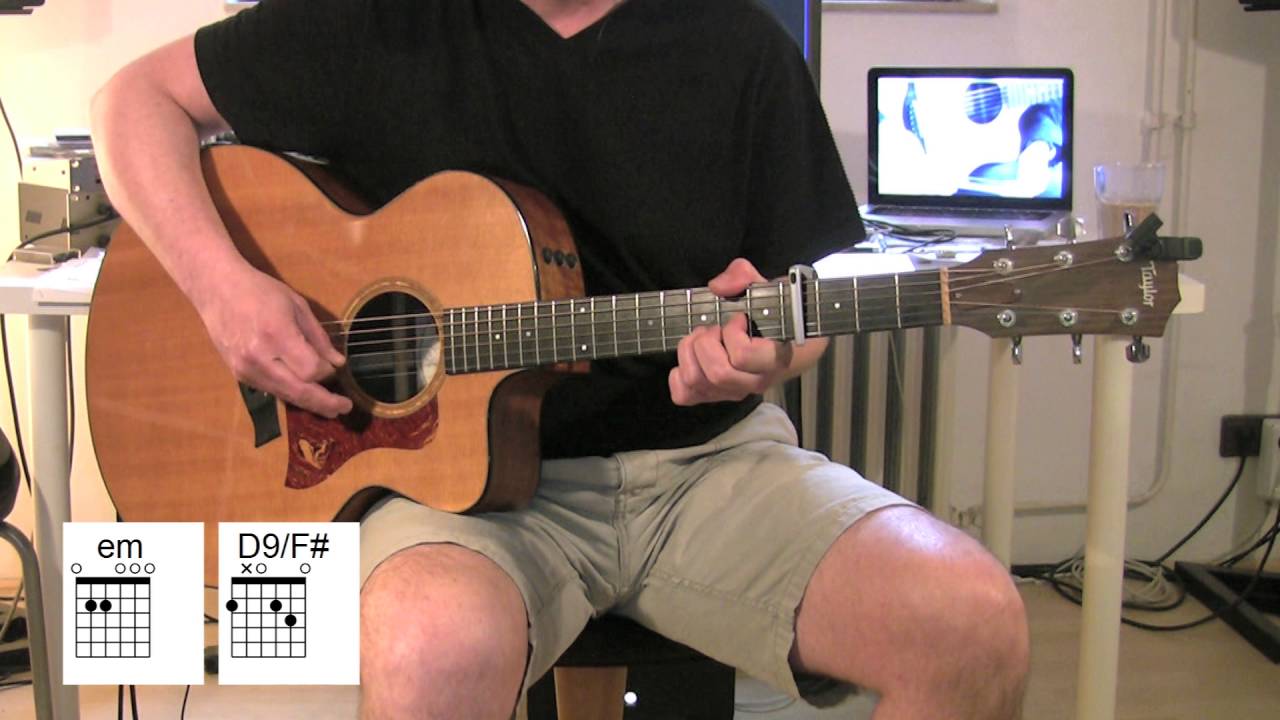 Shadow Of The Day - Acoustic Guitar - chords, Tutorial - Linkin Park