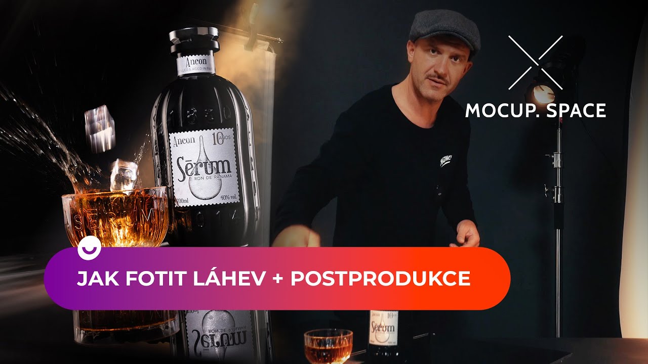 MOCUP. ACADEMY - Jak fotit láhev + Postprodukce