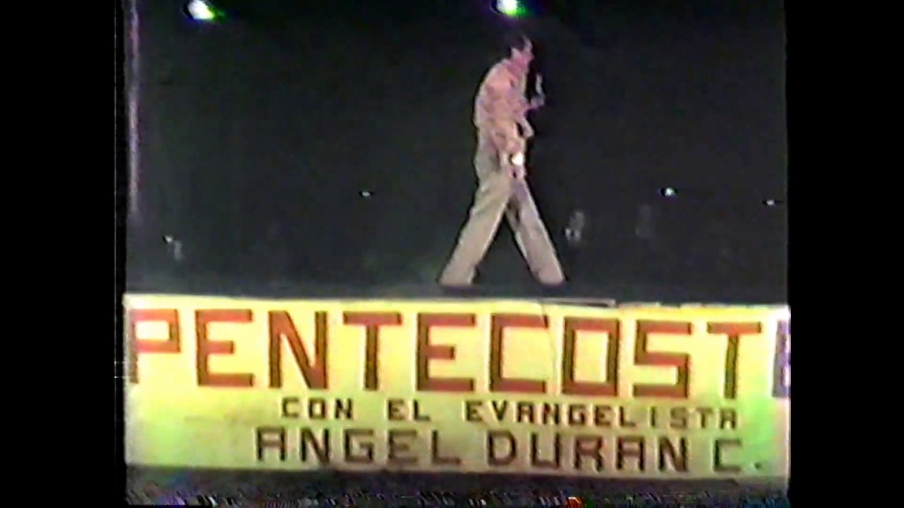 Sanidades y Bautismos. Campañas Pastor Angel Duran Campos