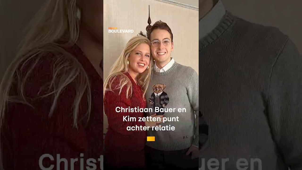 Christiaan Bauer en Kim zetten punt achter relatie | RTL Boulevard