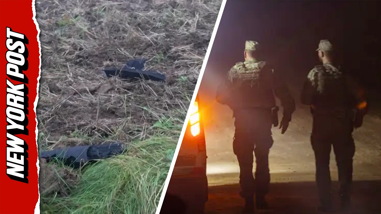 NATO Fighter Jet Shoots Down Mystery Drone Over Lithuania Near Belarus Border