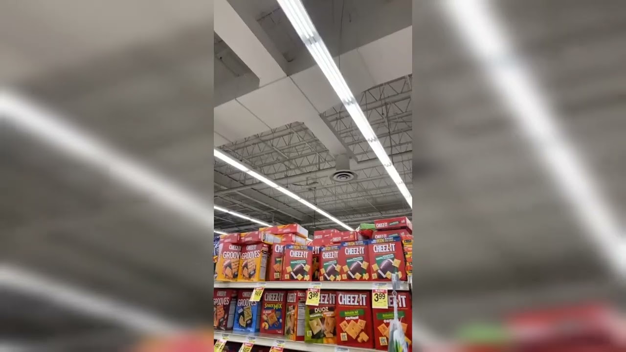 Industrial/Commercial Ceiling Fans in a grocery store feat. Stewart McMullett
