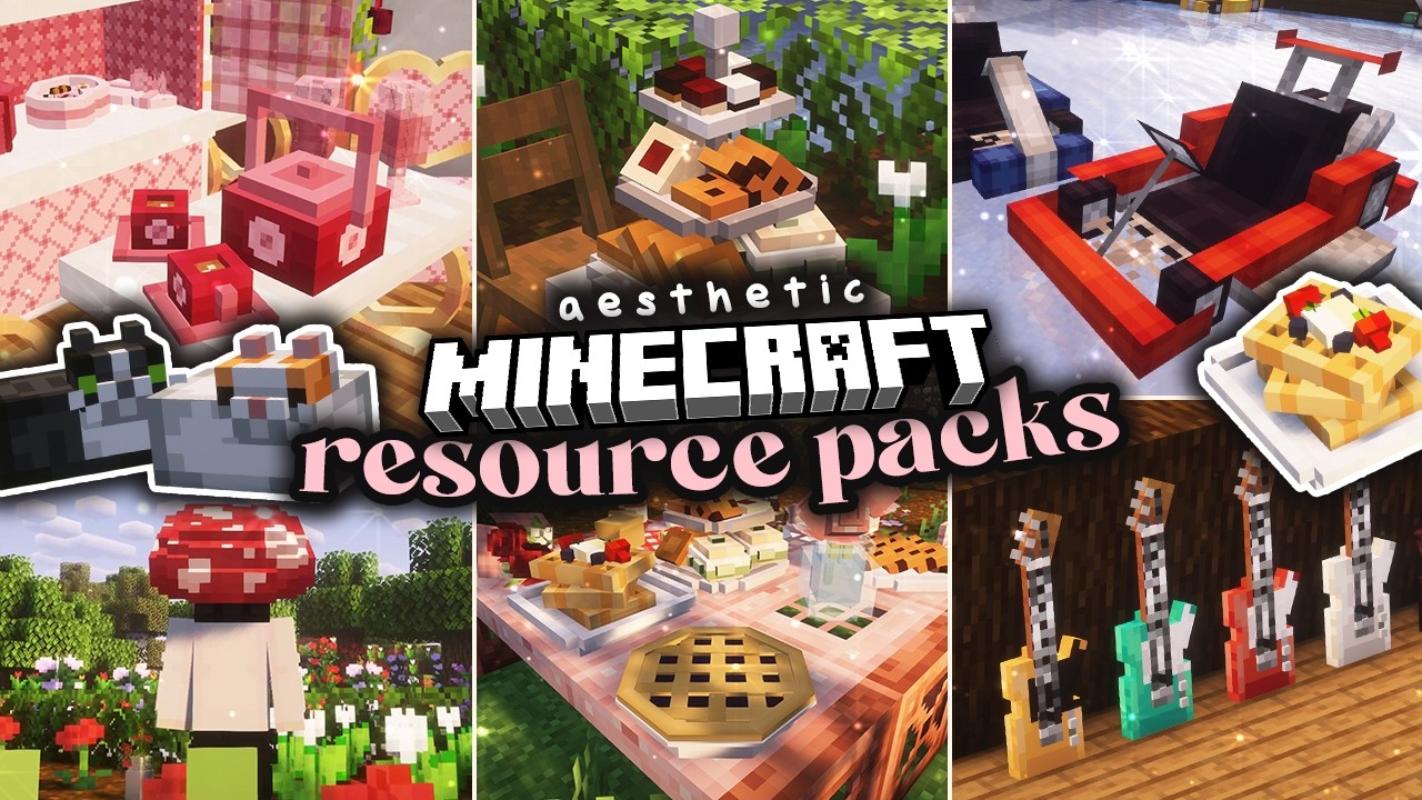 Лучшие эстетичные ресурспаки для Minecraft 1.21+ (без OPTIFINE!)