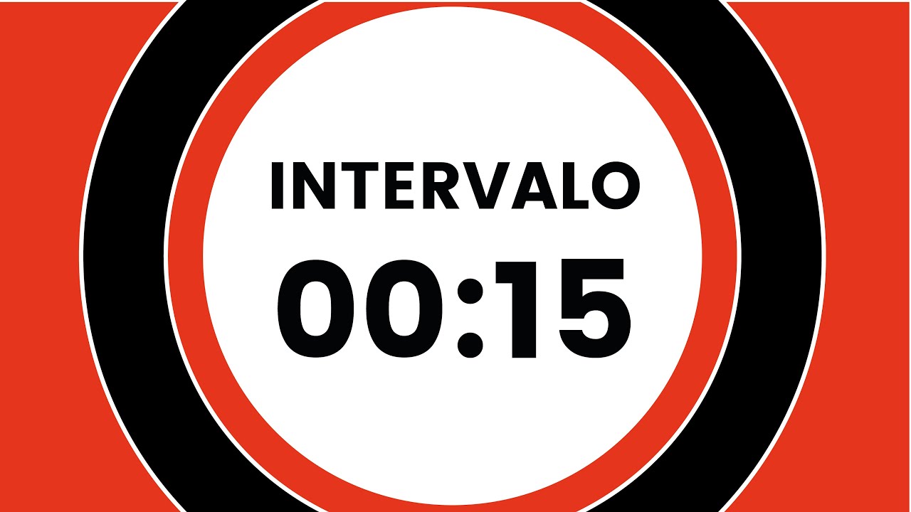 CRONOMETRO | Intervalos de 15 segundos | Sin descanso | Sin música